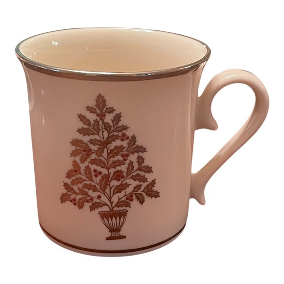 Lenox Solitaire Christmas Dimension Collection Mug Holiday Coffee Cup - Picture 1 of 7